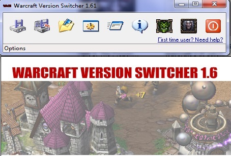 Warcraft III Version Switcher - Программа для переключения патчей 1.24b на 1